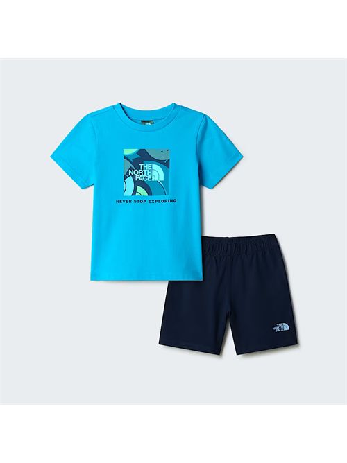 Set NSE Box Play Regular con pantaloncini da bambini THE NORTH FACE | NF0A8G1HDGY1